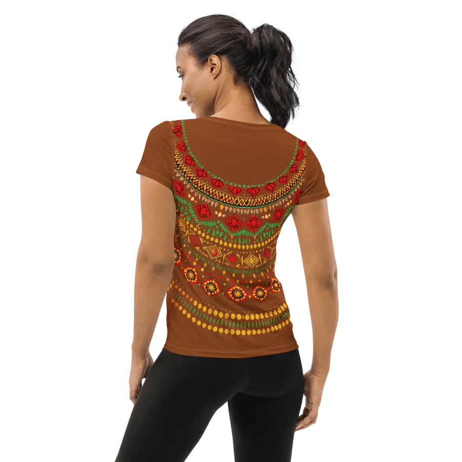 Black History Month Celebration Fashion All-Over Print Athletic Tee product image (2)