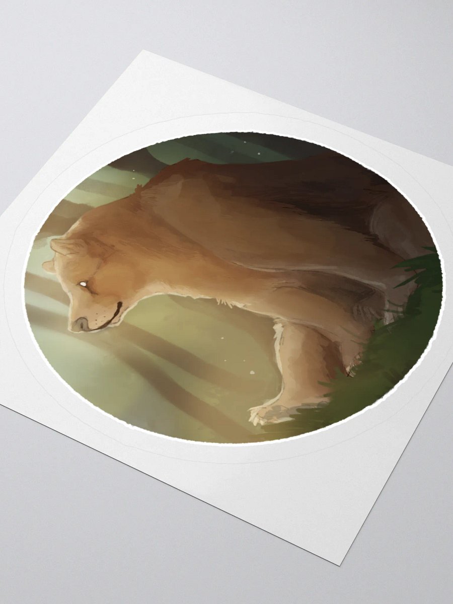 Bear In The Woods Sticker product image (7)