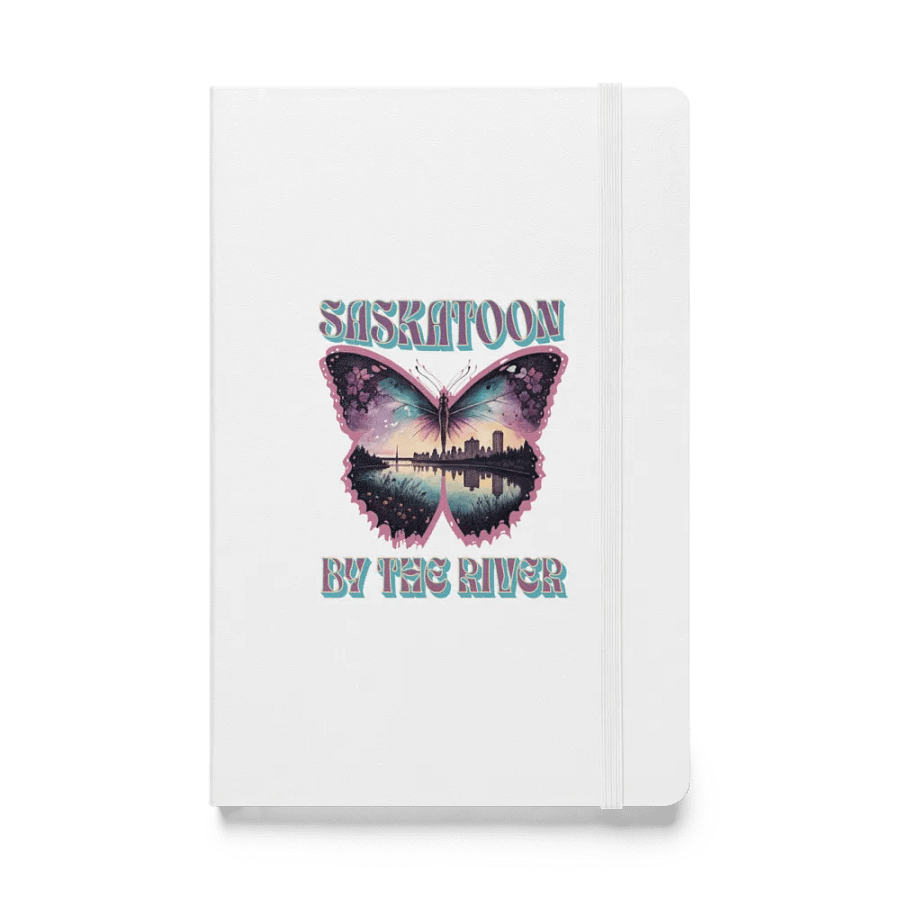 Saskatoon By The River Dreams Hardcover Notebook product image (1)