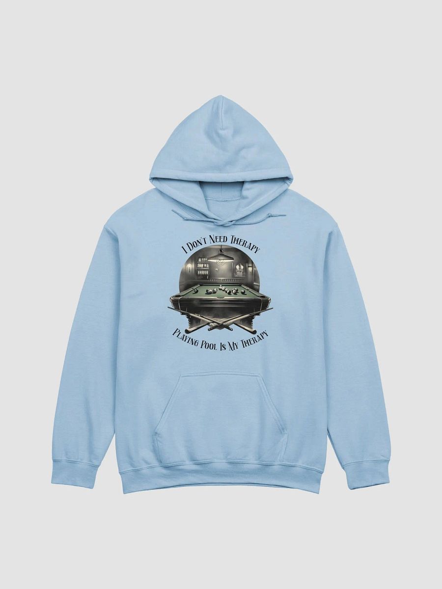 Playing Pool Is My Therapy Graphic Hoodie product image (2)