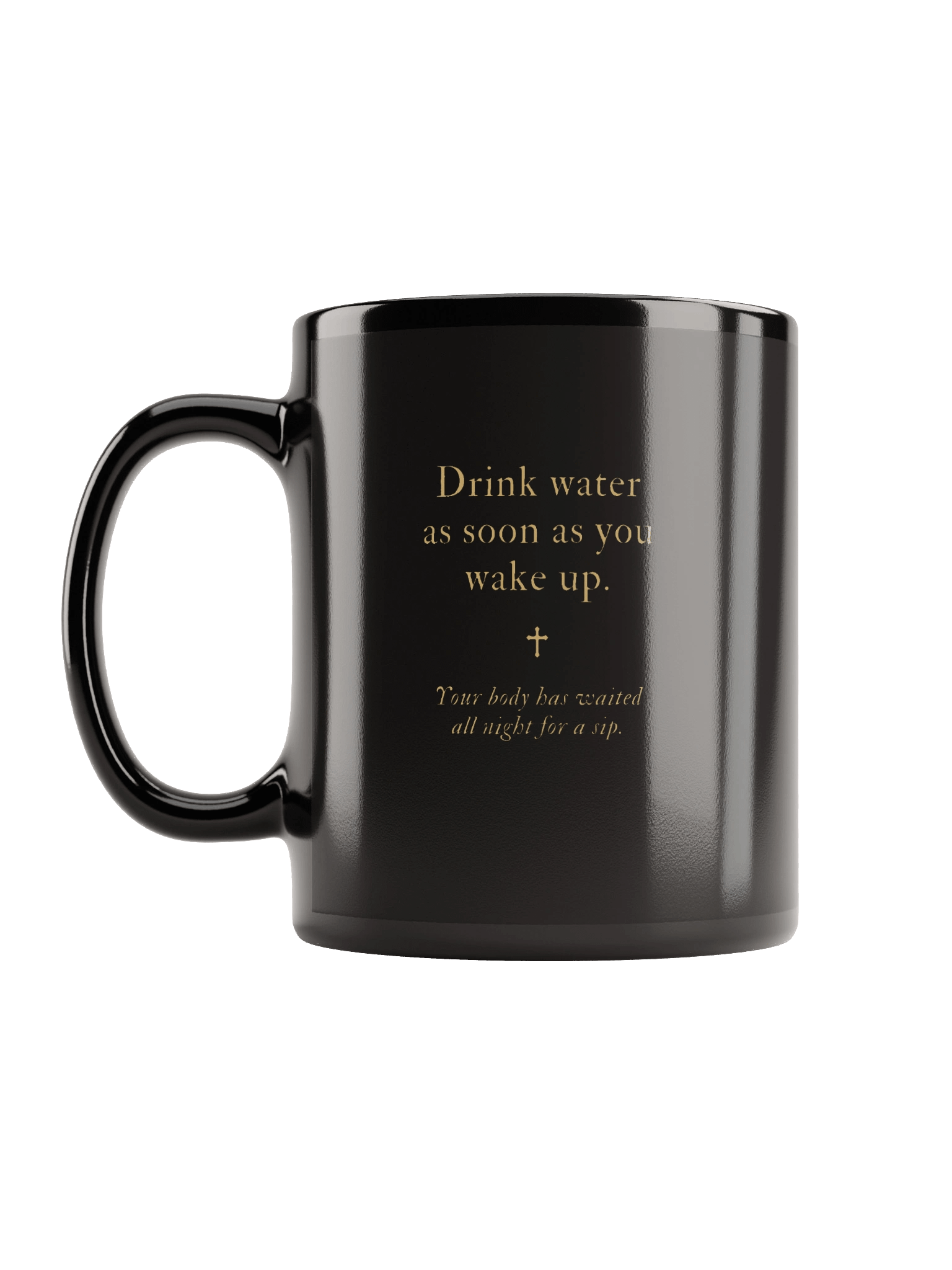 Hydrate Your Body Mug (Front + Back Design) product image (6)