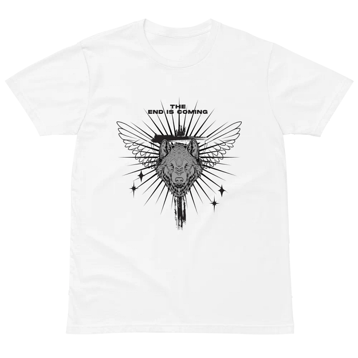 the white wolf t-shirt product image (2)