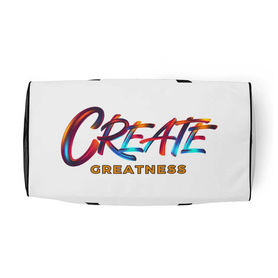 Create Greatness All-Over Duffle Bag product image (7)