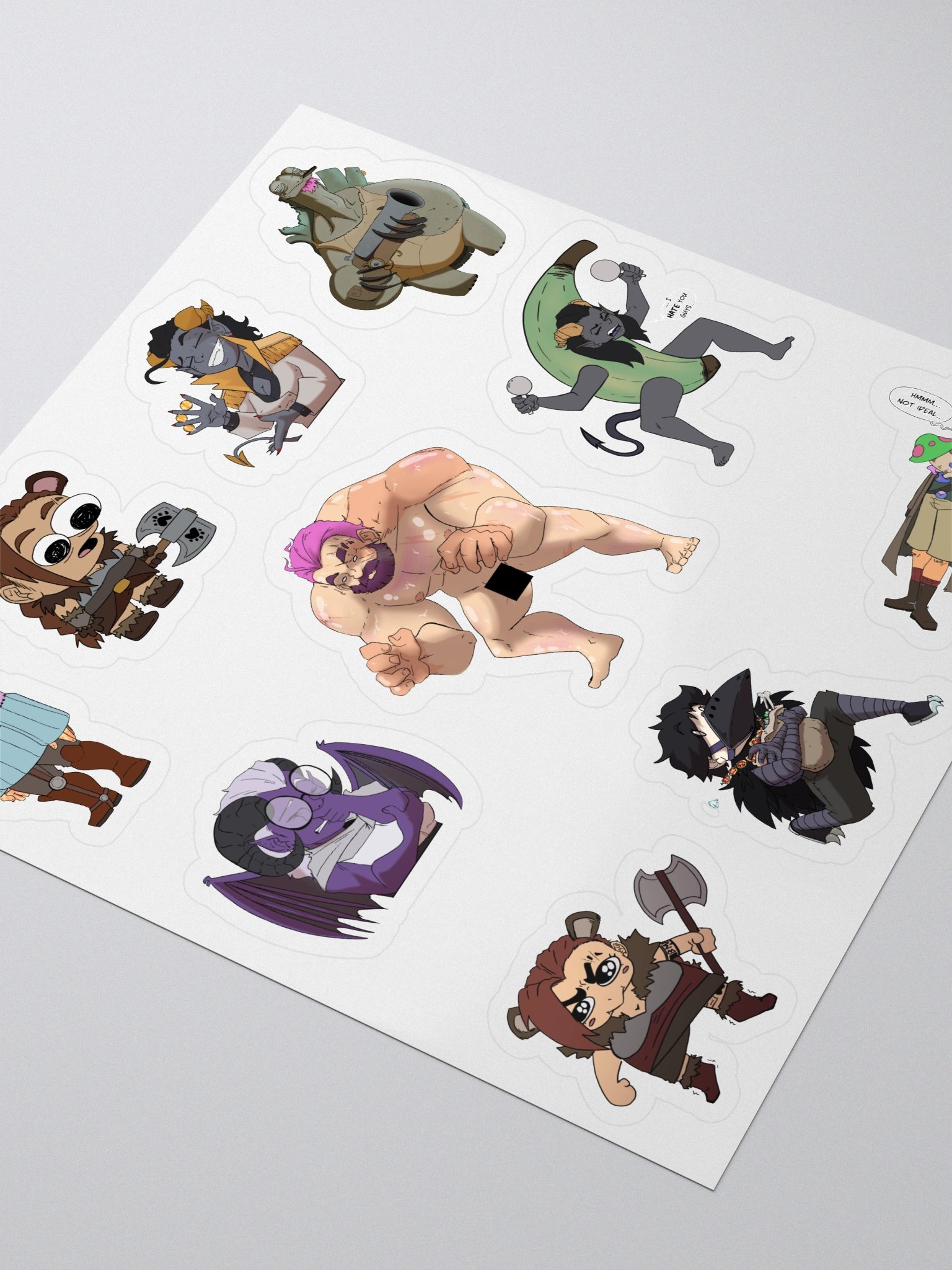 Maelhaven Doodle Sticker Pack #1 product image (3)