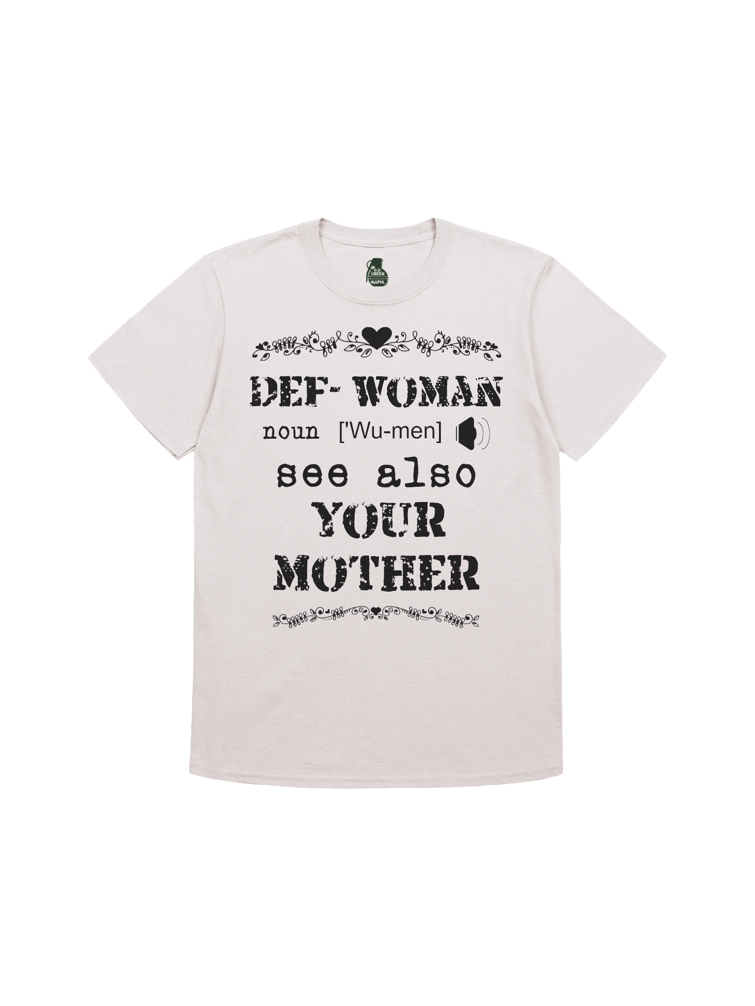 Definition of a Woman T-shirt product image (3)