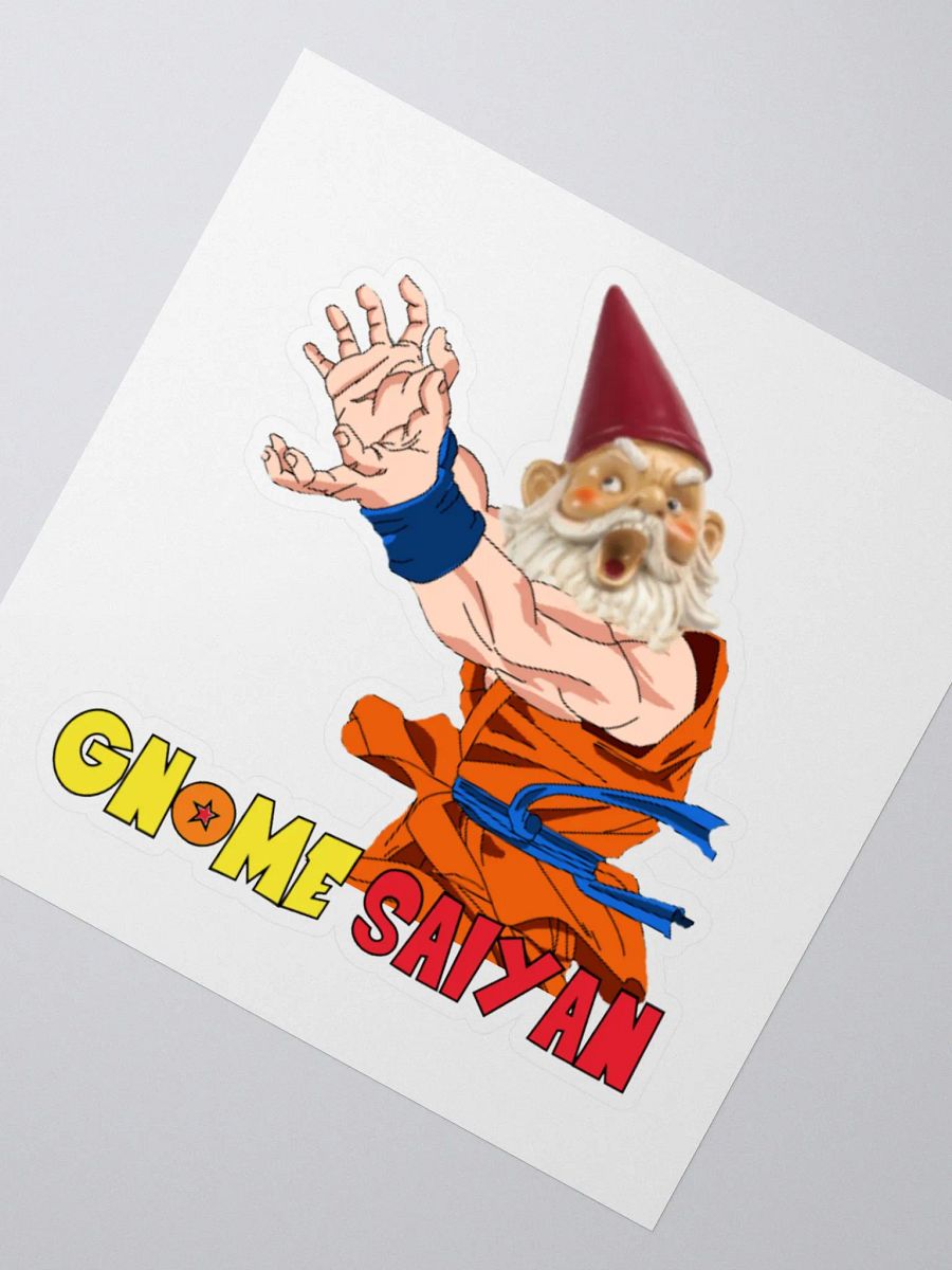 Gnome Saiyan KissCut Sticker product image (2)
