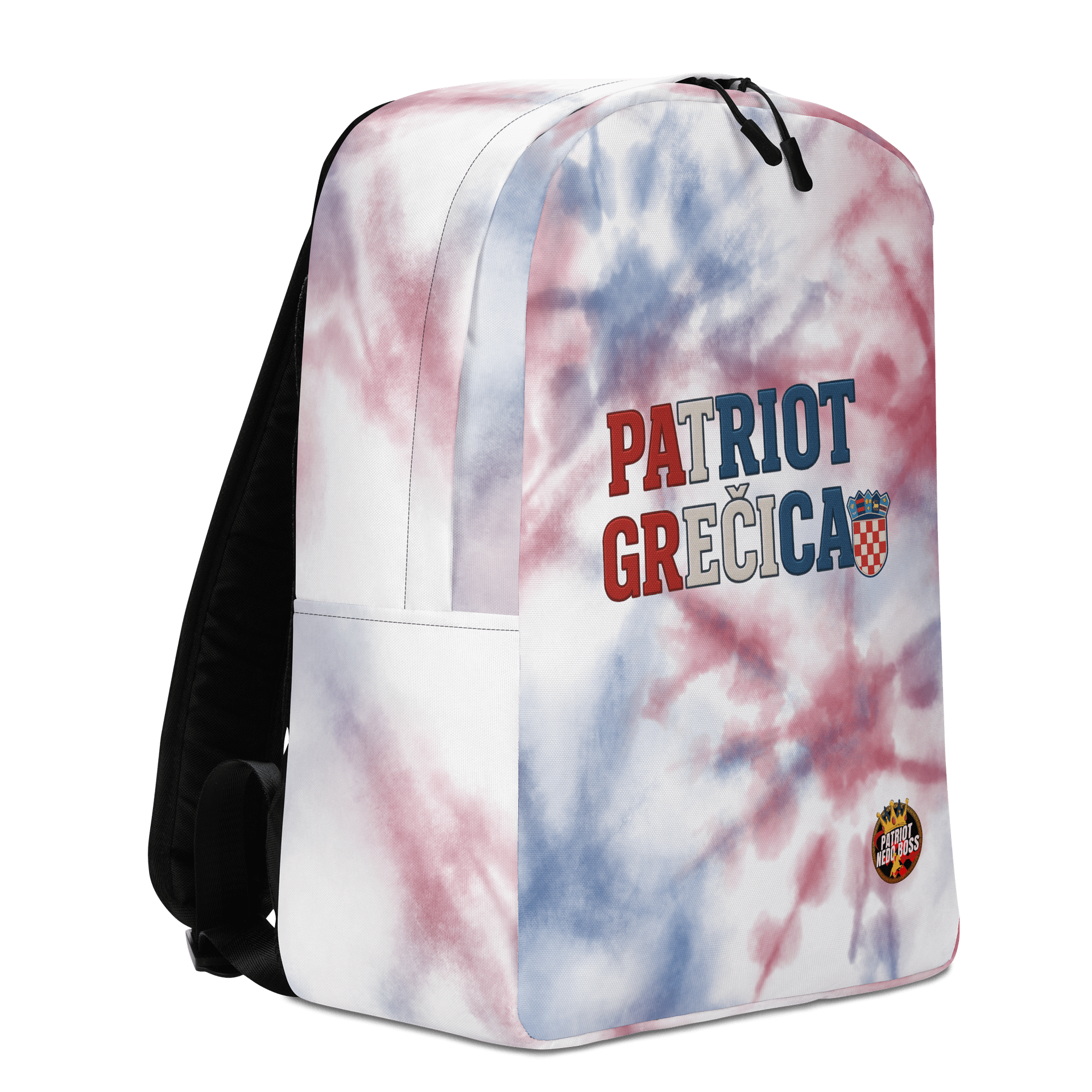 Croatian Checkerboard All-Over Backpack product image (3)