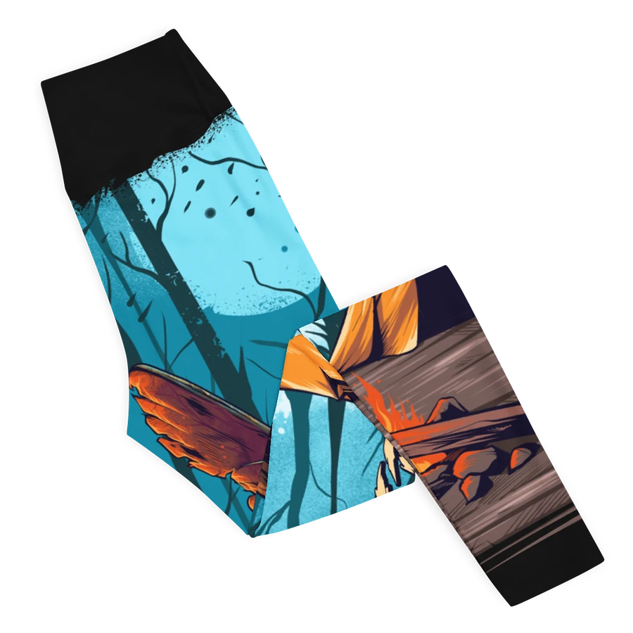 Eerie MothMan Forest Yoga Leggings product image (33)