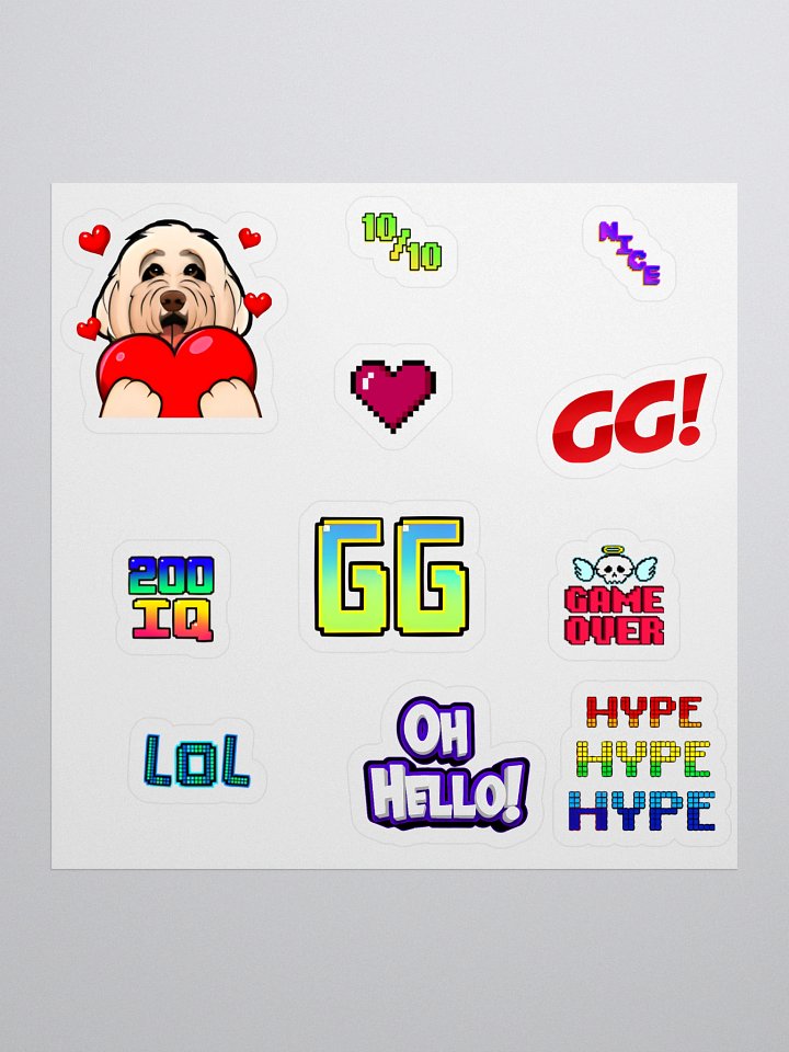 Emotes Sticker Pack product image (1)