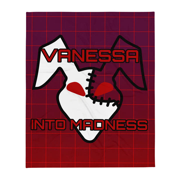 Vanessa Into Madness Grid Blanket product image (1)