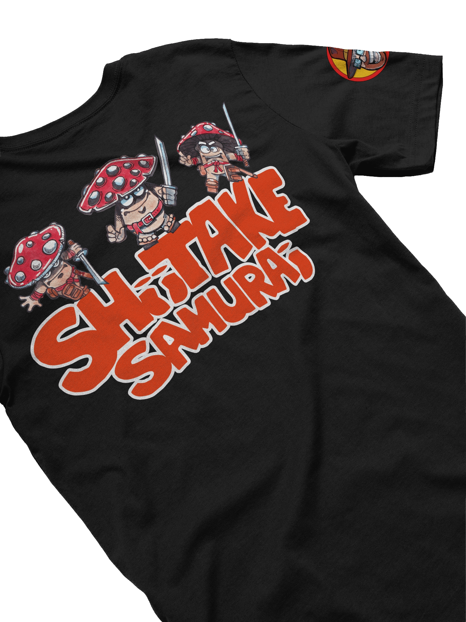 SHIITAKE SAMURAI T-SHIRT DELUXE product image (4)