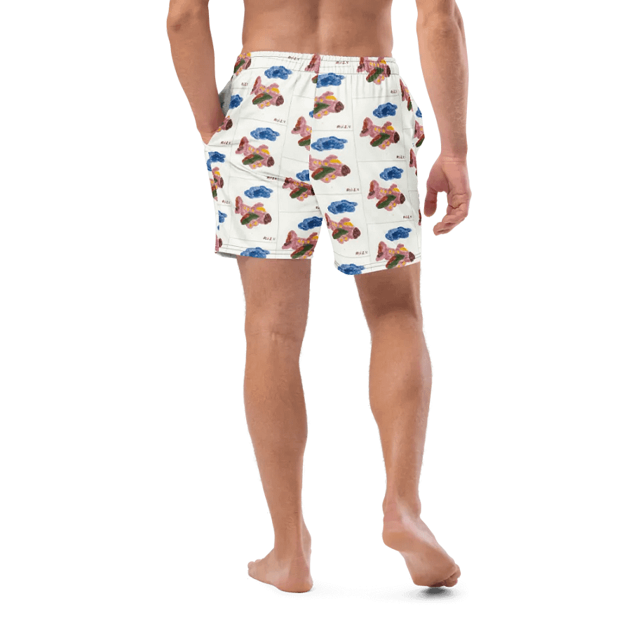 Kid Airplane (All-Over Print Swim Trunks) product image (5)