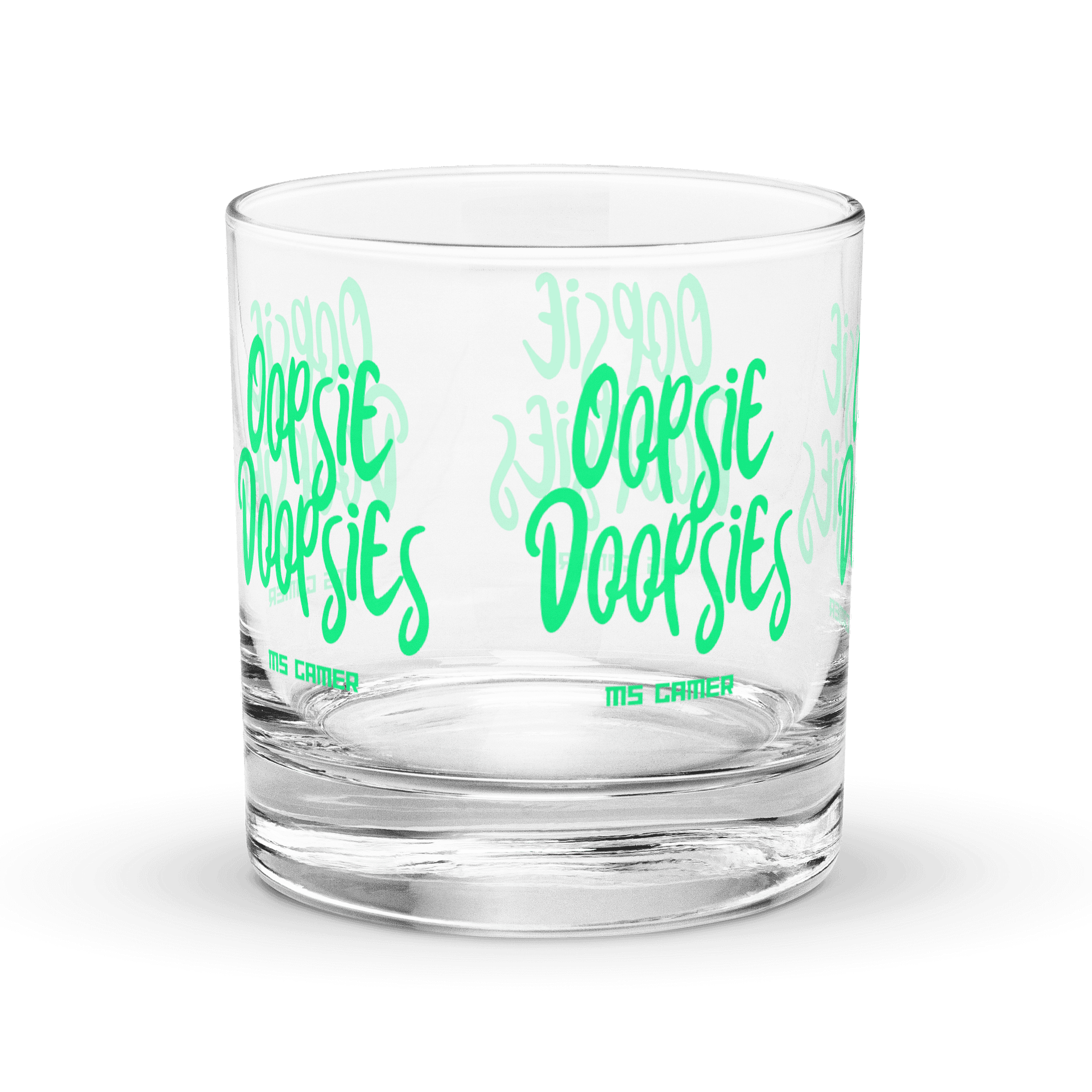 Ms Gamer Oopsie Doopsie 10oz Drinking Glass product image (3)