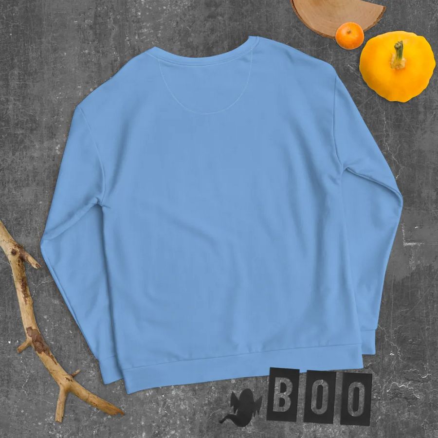 Plain Light Blue True Summer Unisex Recycled Polyester Heavyweight Premium Sweatshirt by Treasure Pie product image (11)