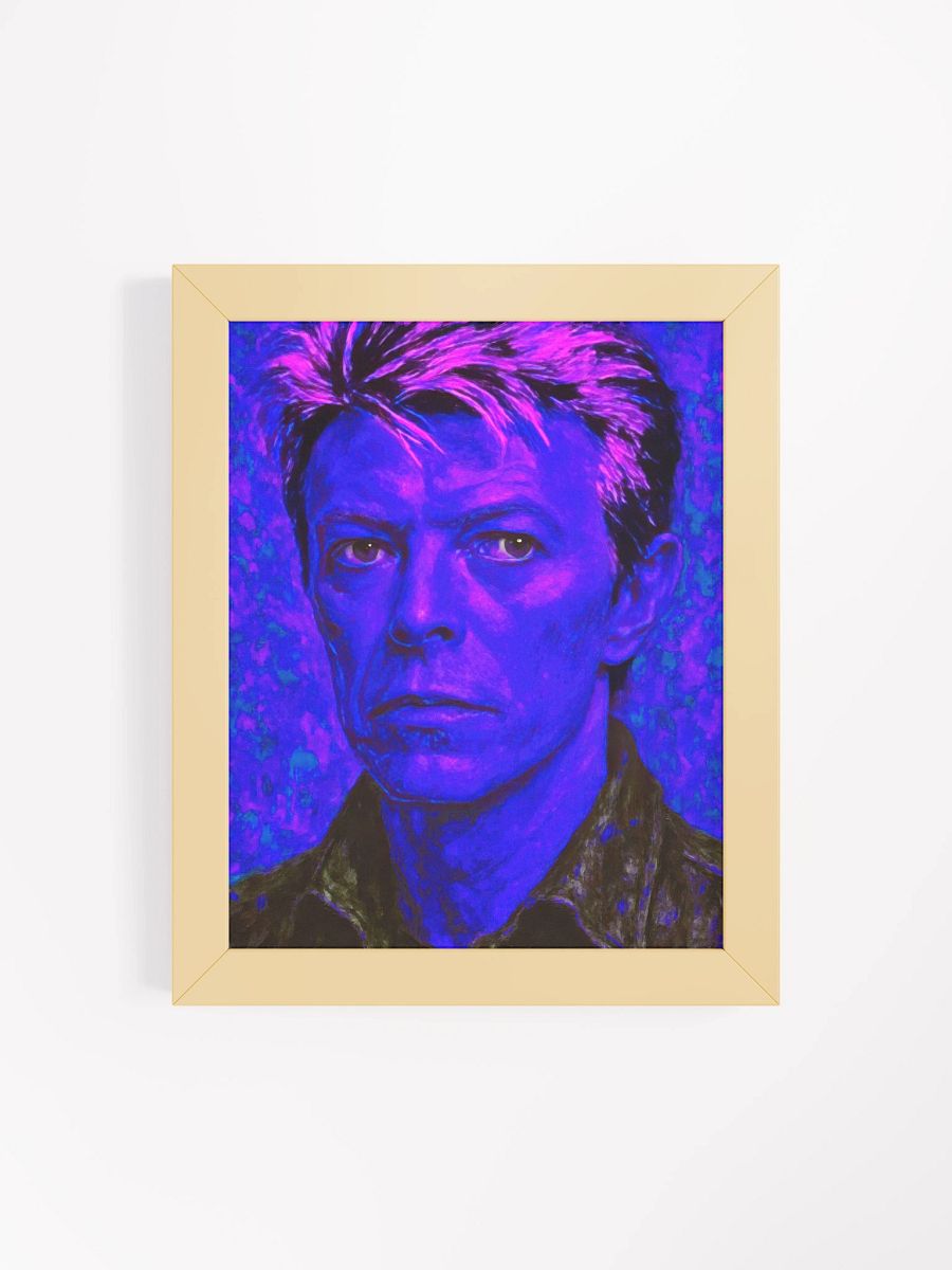 Vibrant Stylized Portrait of David Bowie product image (27)
