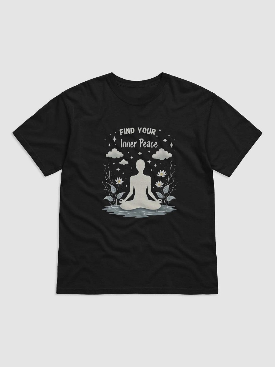 Find Your Inner Peace Yoga T-Shirt – Inspirational Apparel for Mindfulness, Mental Health, and Self-Care Enthusiasts product image (1)