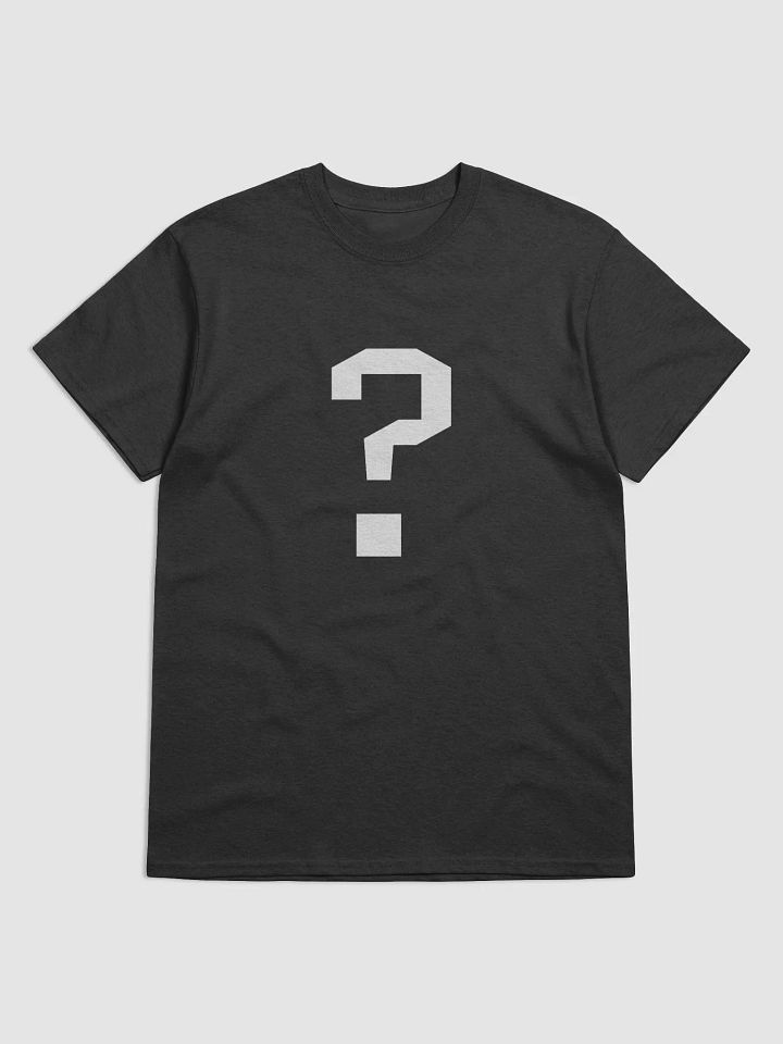 Question Mark Black T-Shirt product image (2)