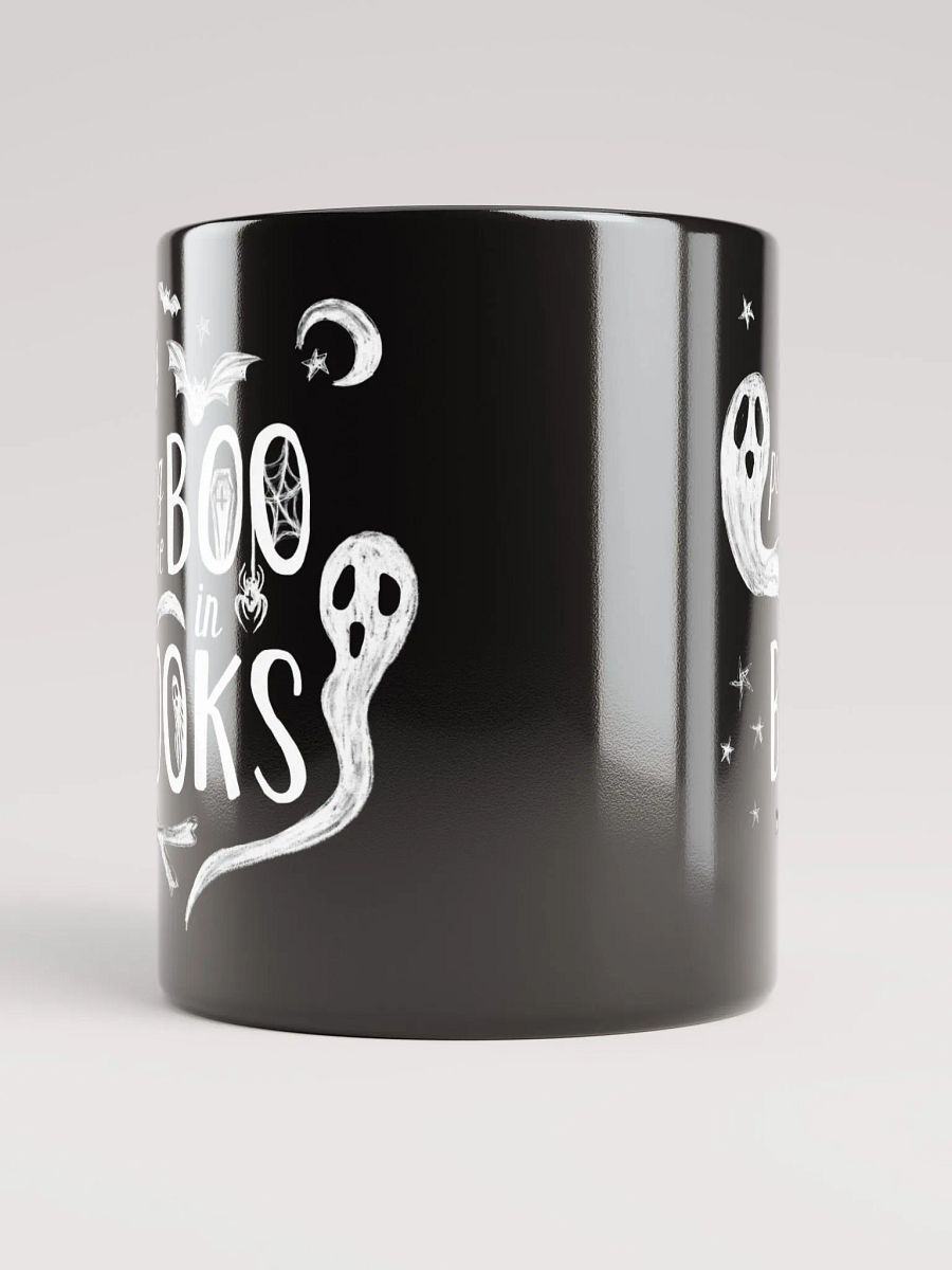 Putting the Boo in Books mug (All Black) product image (4)