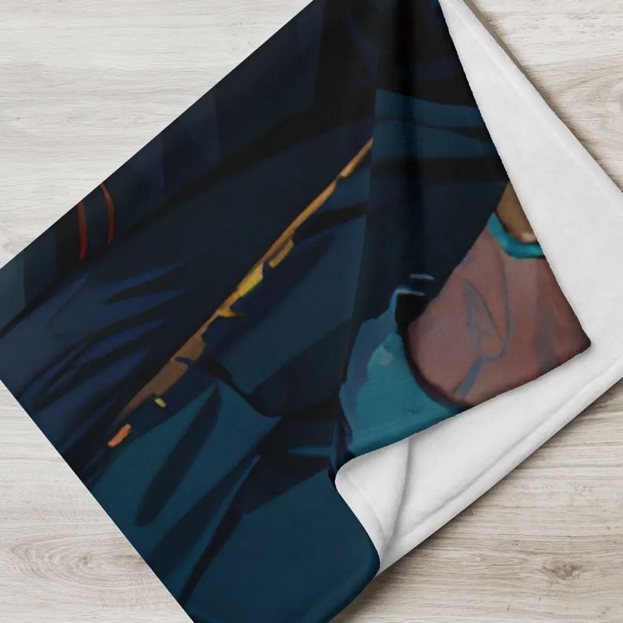 Mythic Wanderer Throw Blanket product image (5)