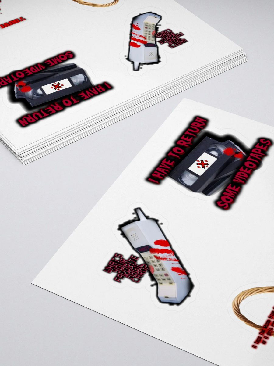 Horror Movie Themed stickers! product image (8)