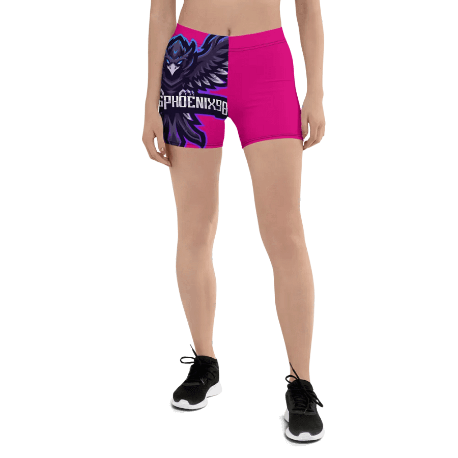 volet red girl shorts product image (1)