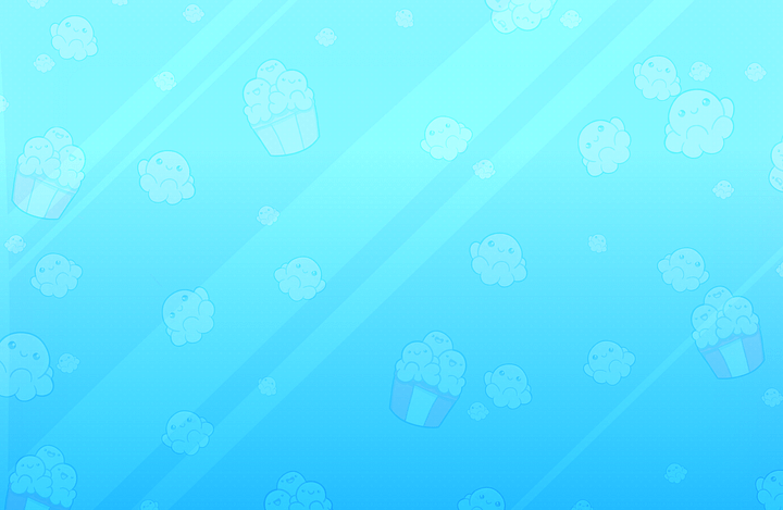 Popcorn Familia Desktop Background - Light Blue Edition product image (1)