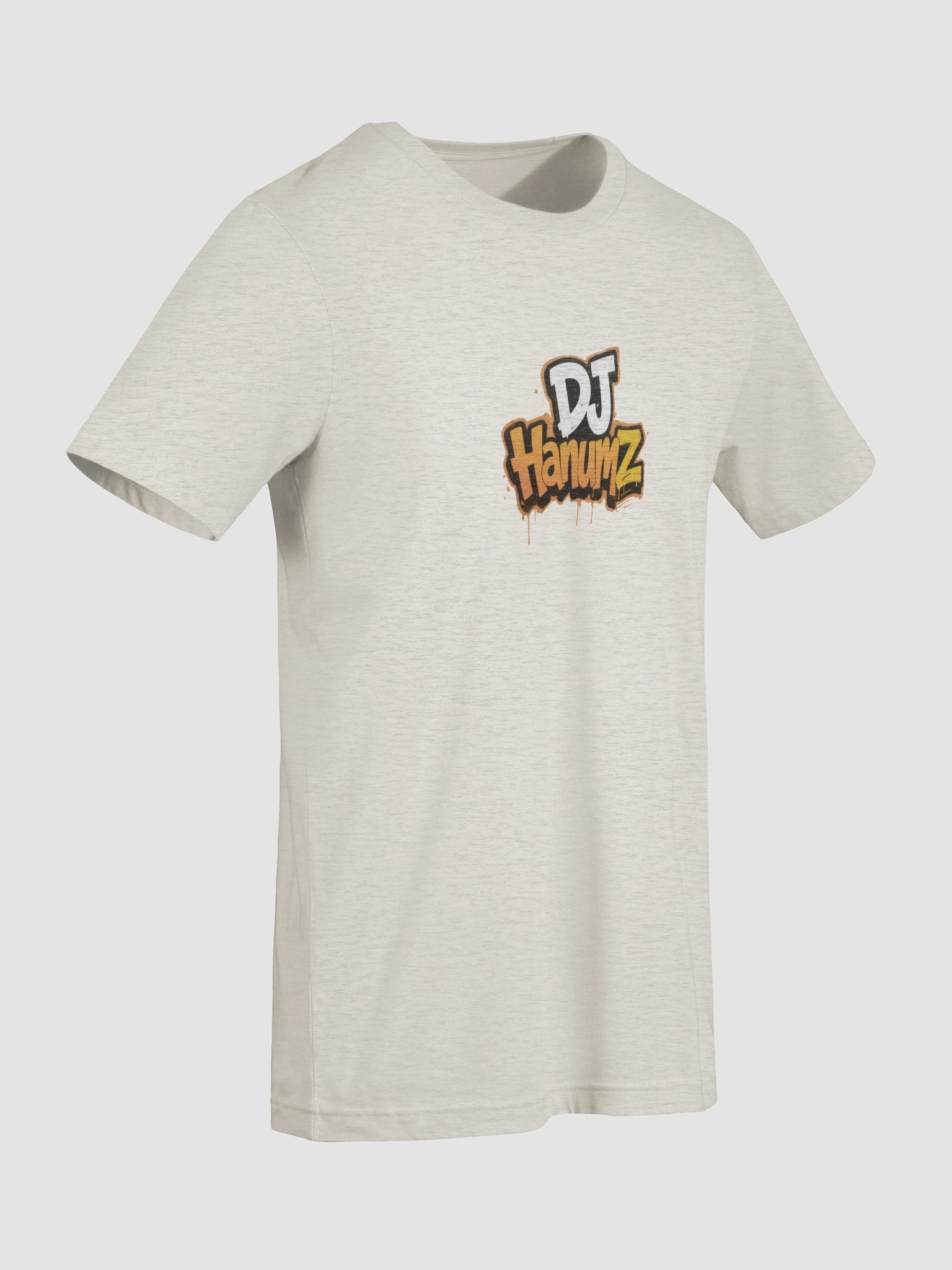 DJ HanumZ Name T-Shirt Heather Grey product image (9)