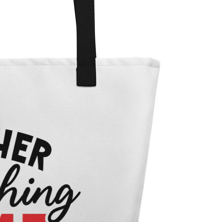 'I'd Rather be Watching Crime Shows' All-Over Tote Bag product image (4)