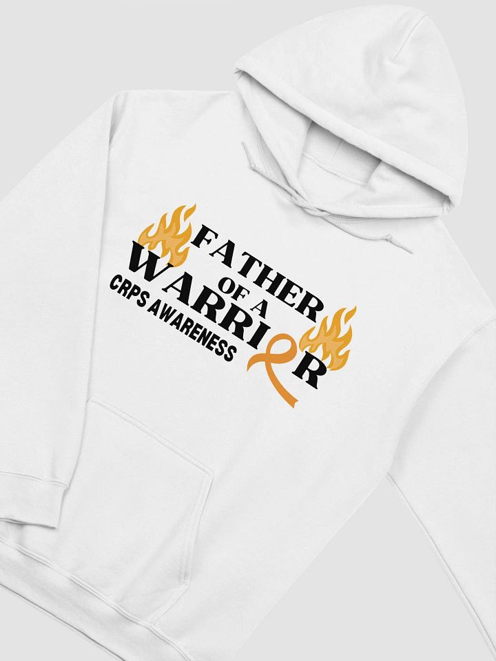 FATHER of a Warrior CRPS Awareness Hoodie- Black Print product image (2)