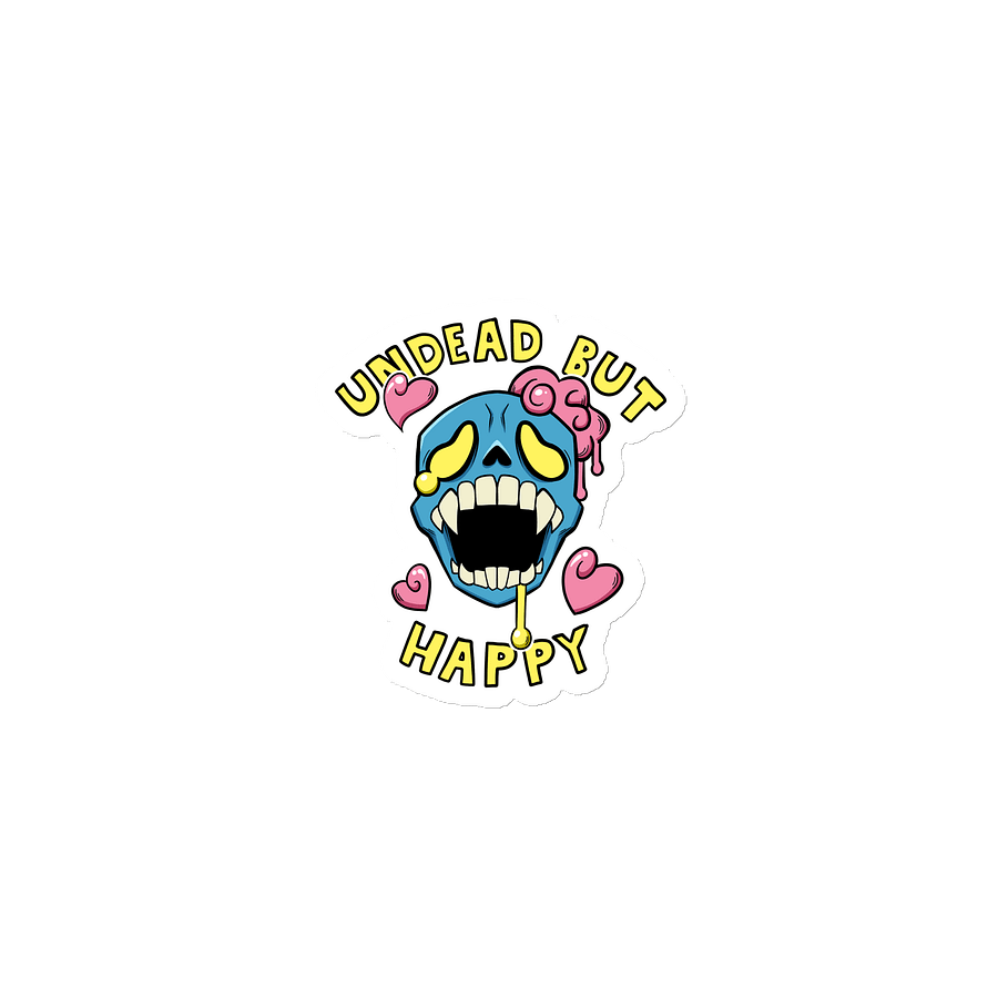 Undead but Happy NEW LOOK (magnet) product image (1)