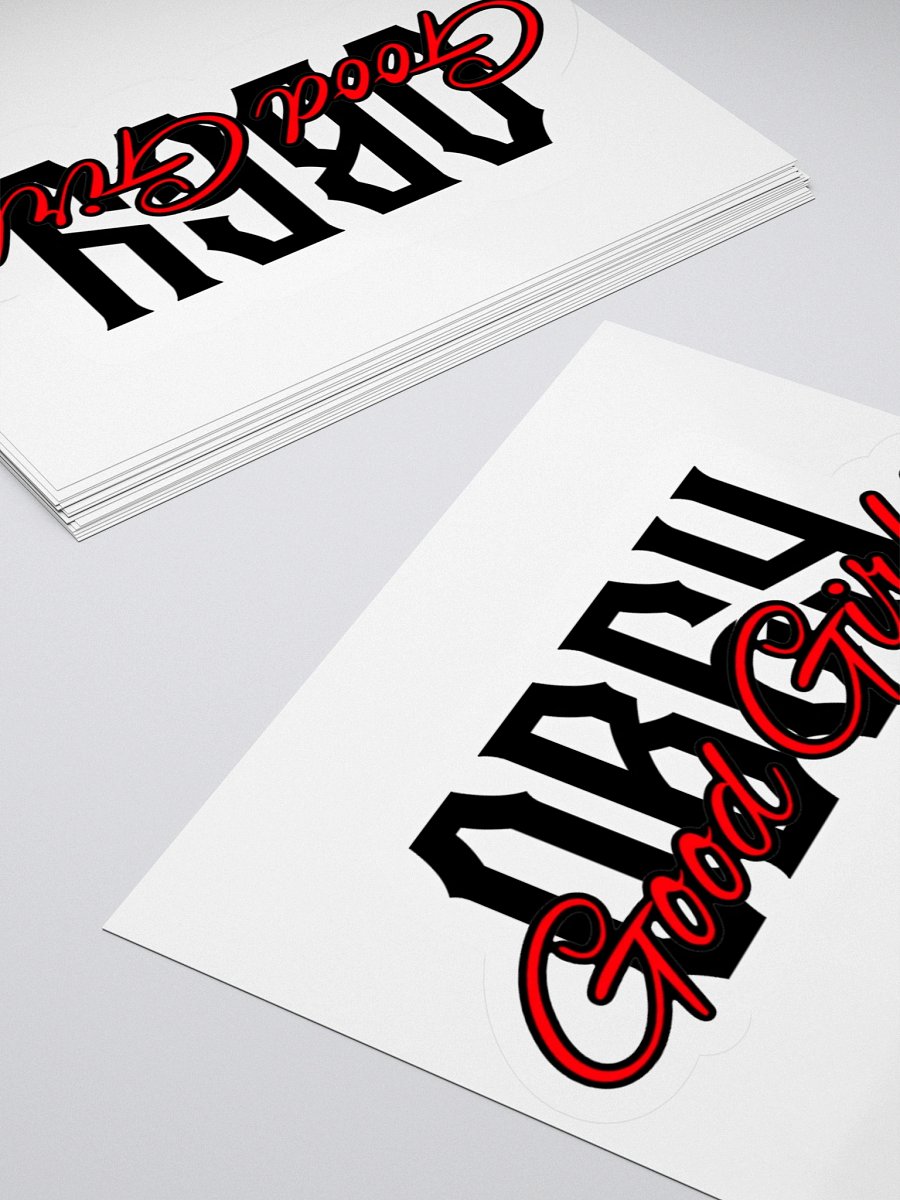 Good Girls Obey Kiss-Cut Stickers product image (14)