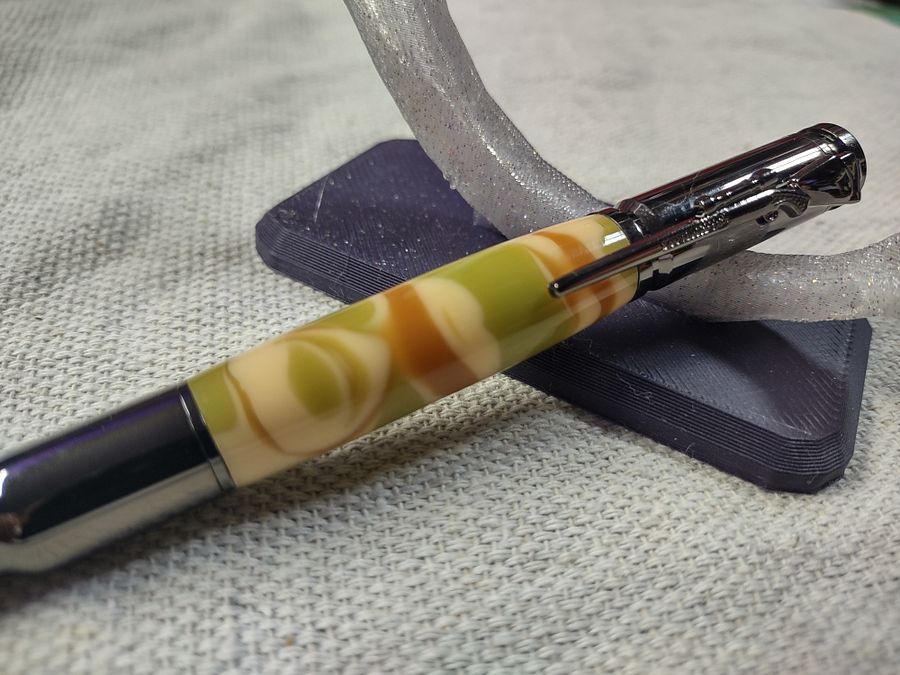 Hand-Turned Bolt Action Pen – Desert Camo & Gun Metal Finish - RBBLTCAMO1 product image (6)