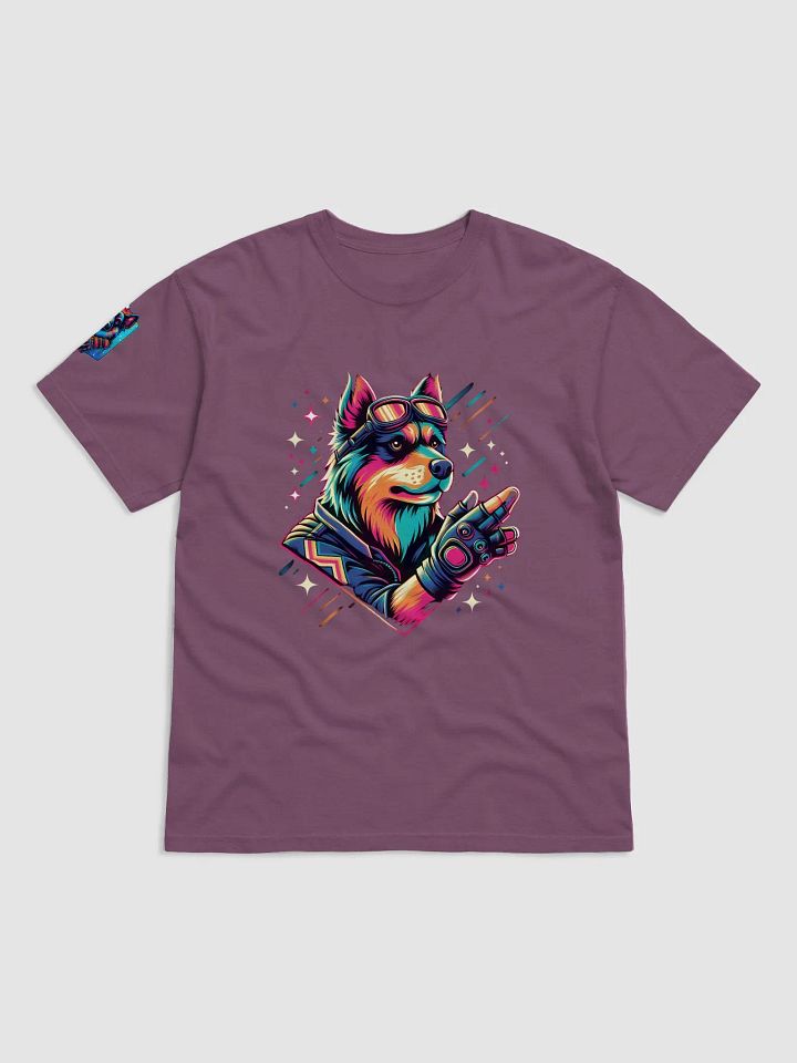 Neon Cyber Canine Heavyweight Tee product image (6)