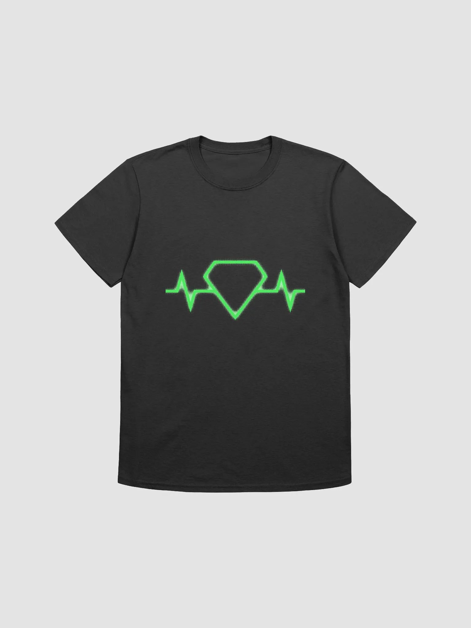 EKG - Shortsleeve Tee - Black + Green product image (1)