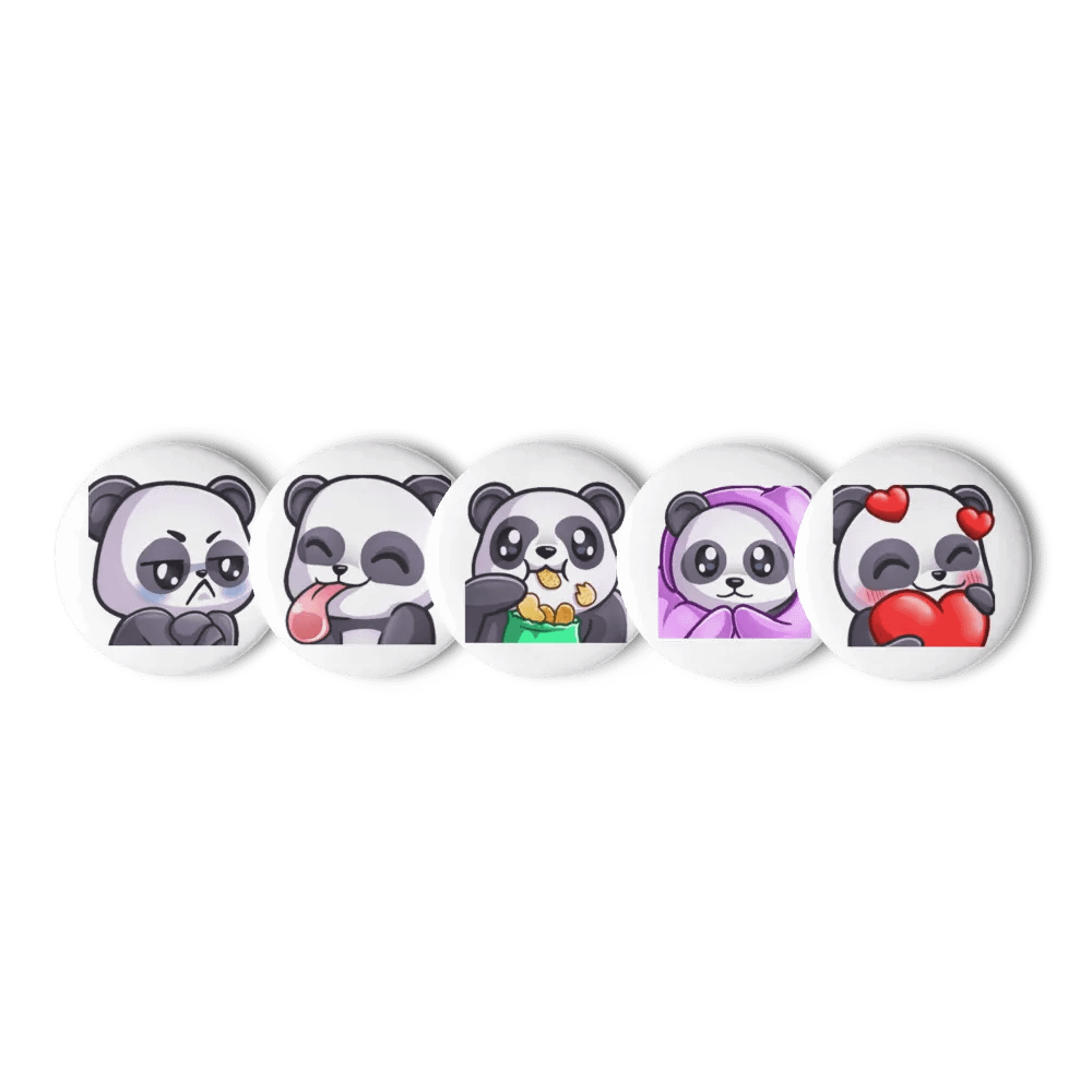 Panda Pin - Set #3 product image (1)
