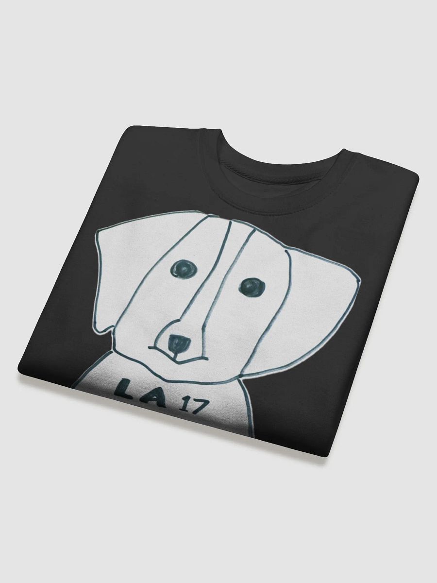 LA 17 Dog Outline Premium Sweatshirt product image (4)