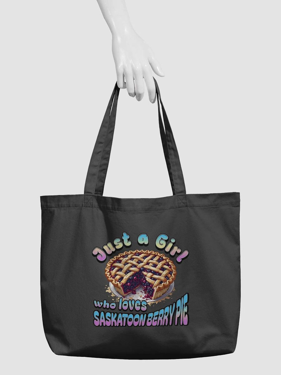 Just A Girl Who Loves Saskatoon Berry Pie Tote Bag product image (3)
