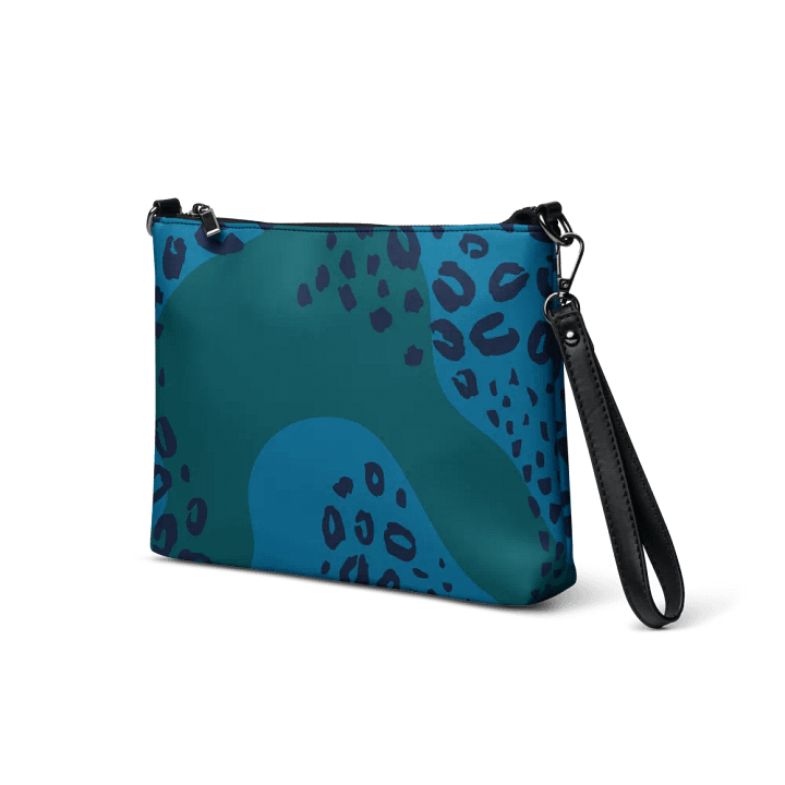 Teal Leopard Allure Crossbody Bag product image (3)