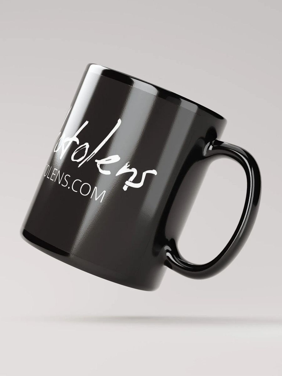 Taza negra brillante product image (3)