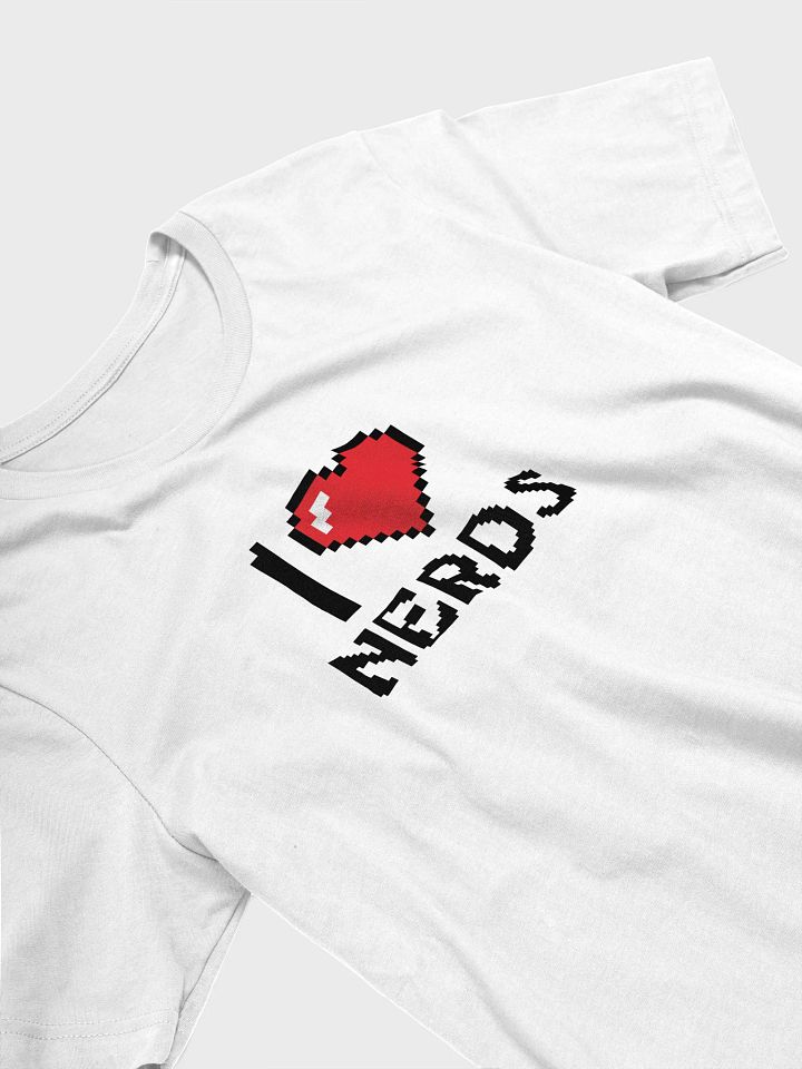 I Heart Nerds - Pixel Tee 2 product image (2)