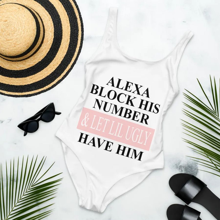 'Alexa, Block His Number' All-Over Swimsuit product image (7)