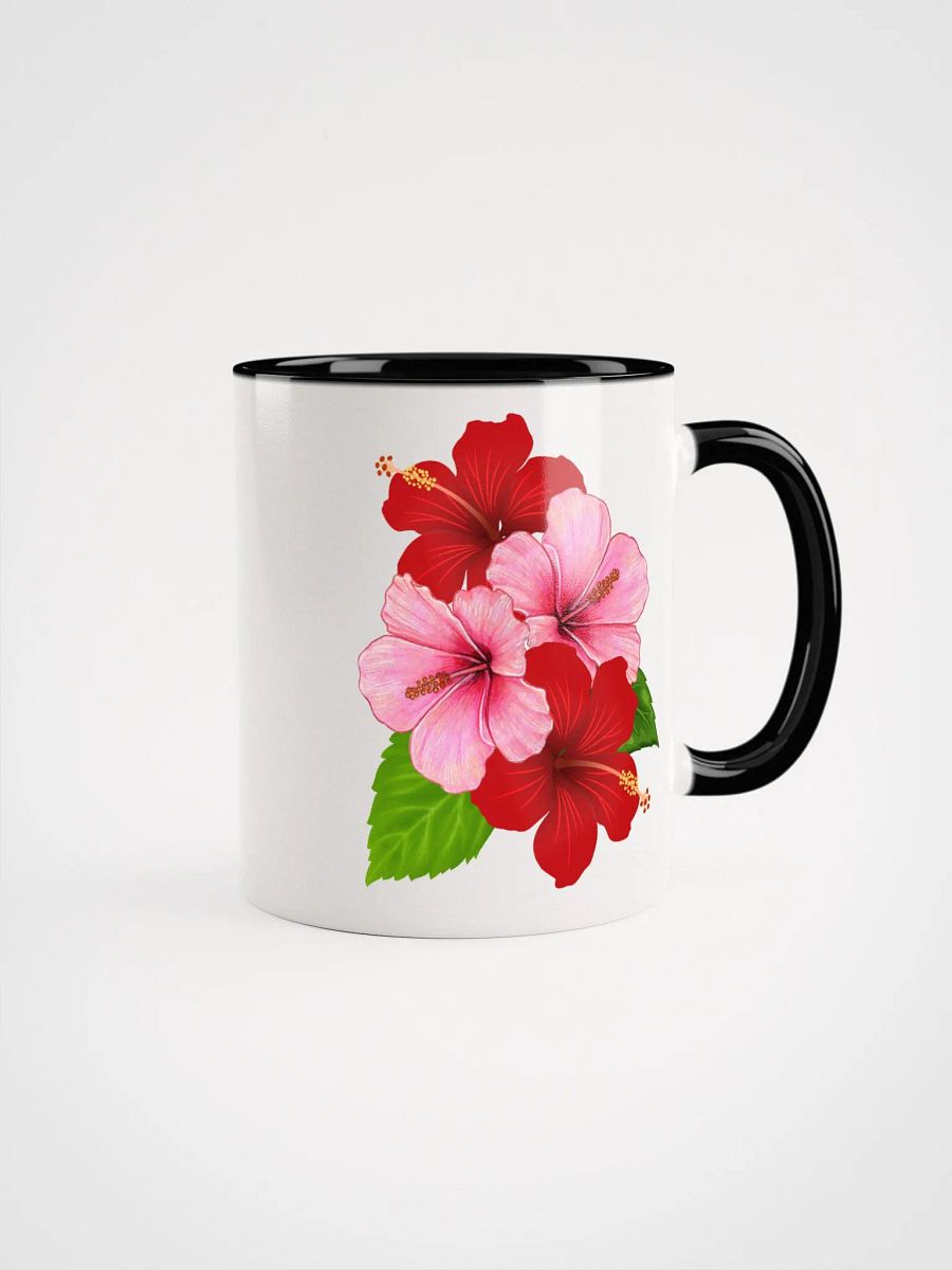 Hibiscus Harmony Ceramic Mug product image (1)