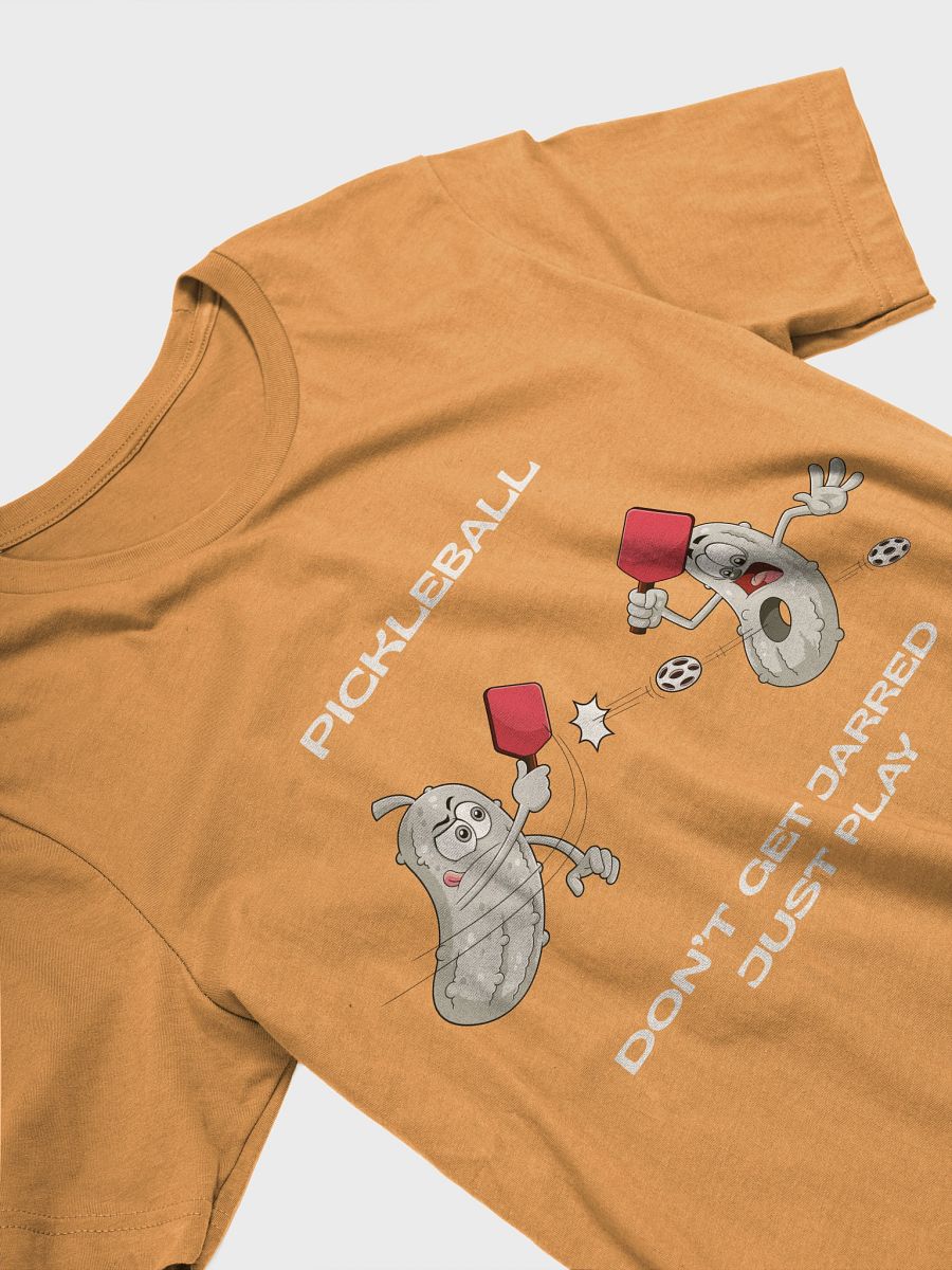Pickleball Don't Get Jarred Just Play Supersoft T-Shirt product image (27)