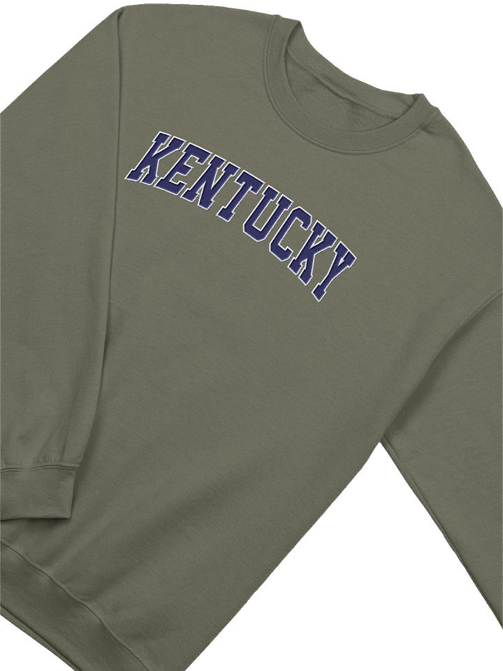 Kentucky Vintage Stylish Embroidery Classic Crewneck Sweatshirt product image (2)