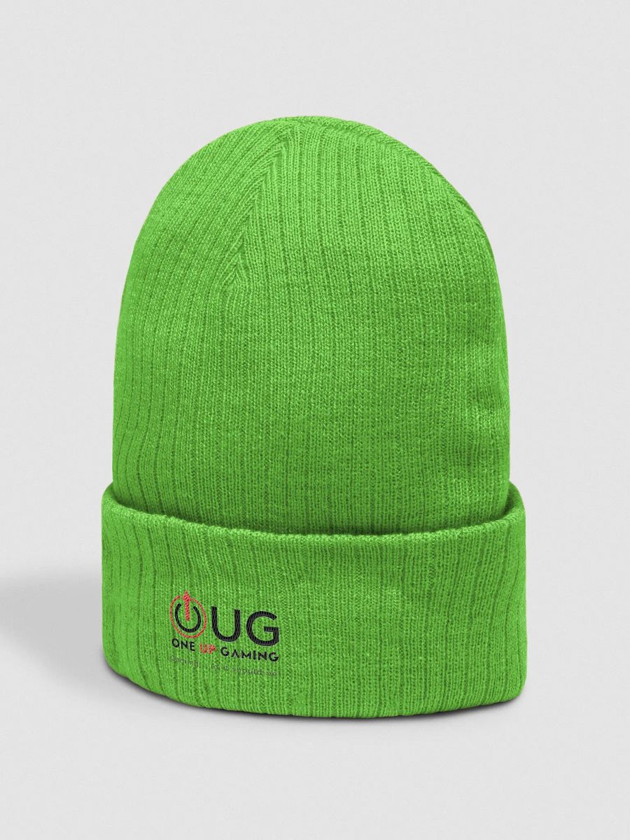 OUG Logo Ribbed Knit Beanie product image (2)