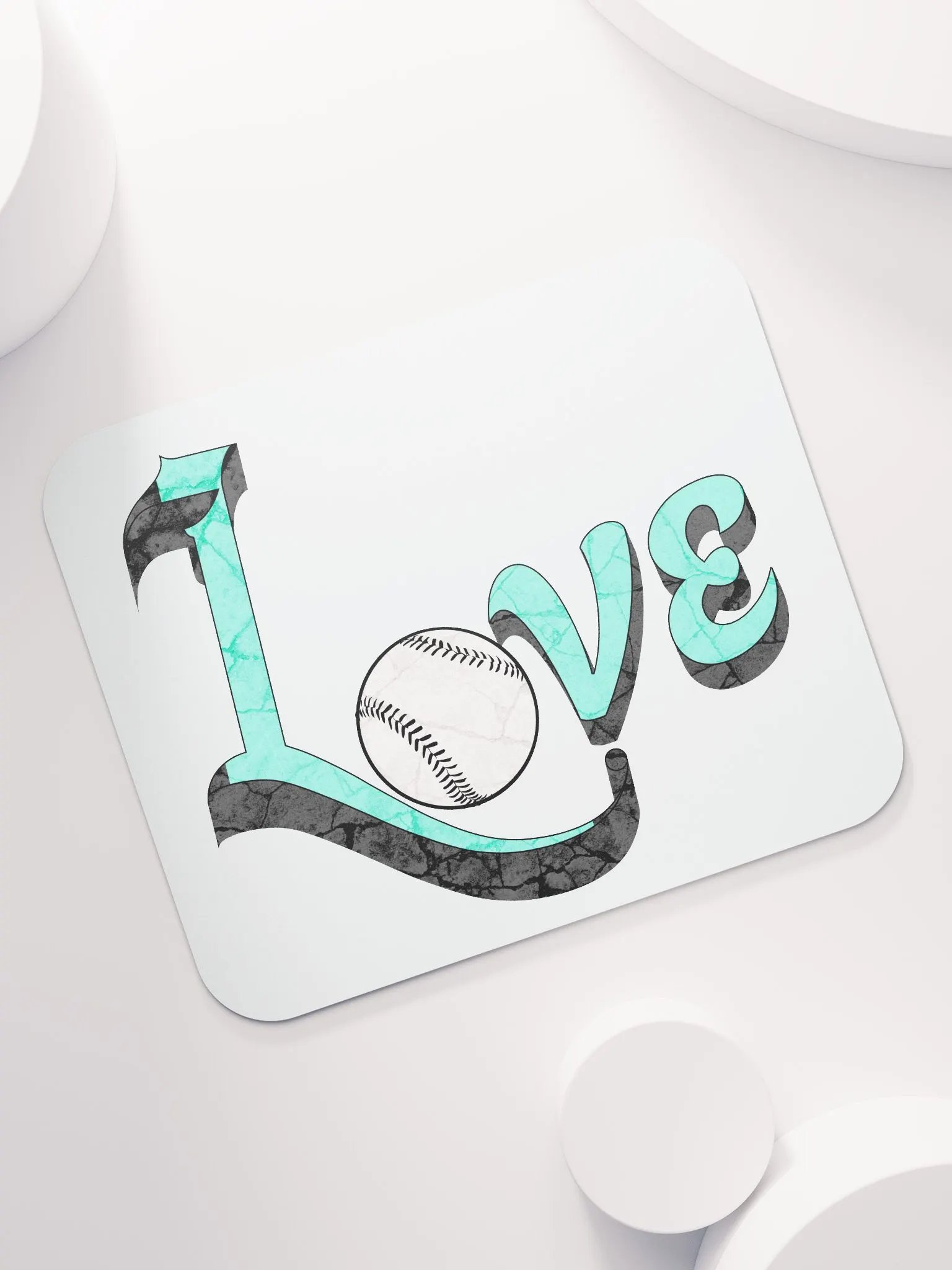 Love Baseball of the Game Mouse Pad product image (5)