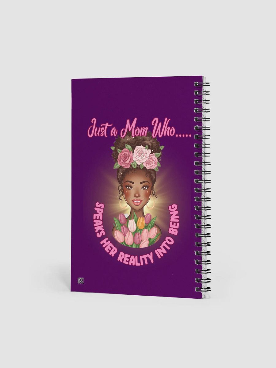 Floral Reality Spiral Notebook product image (2)