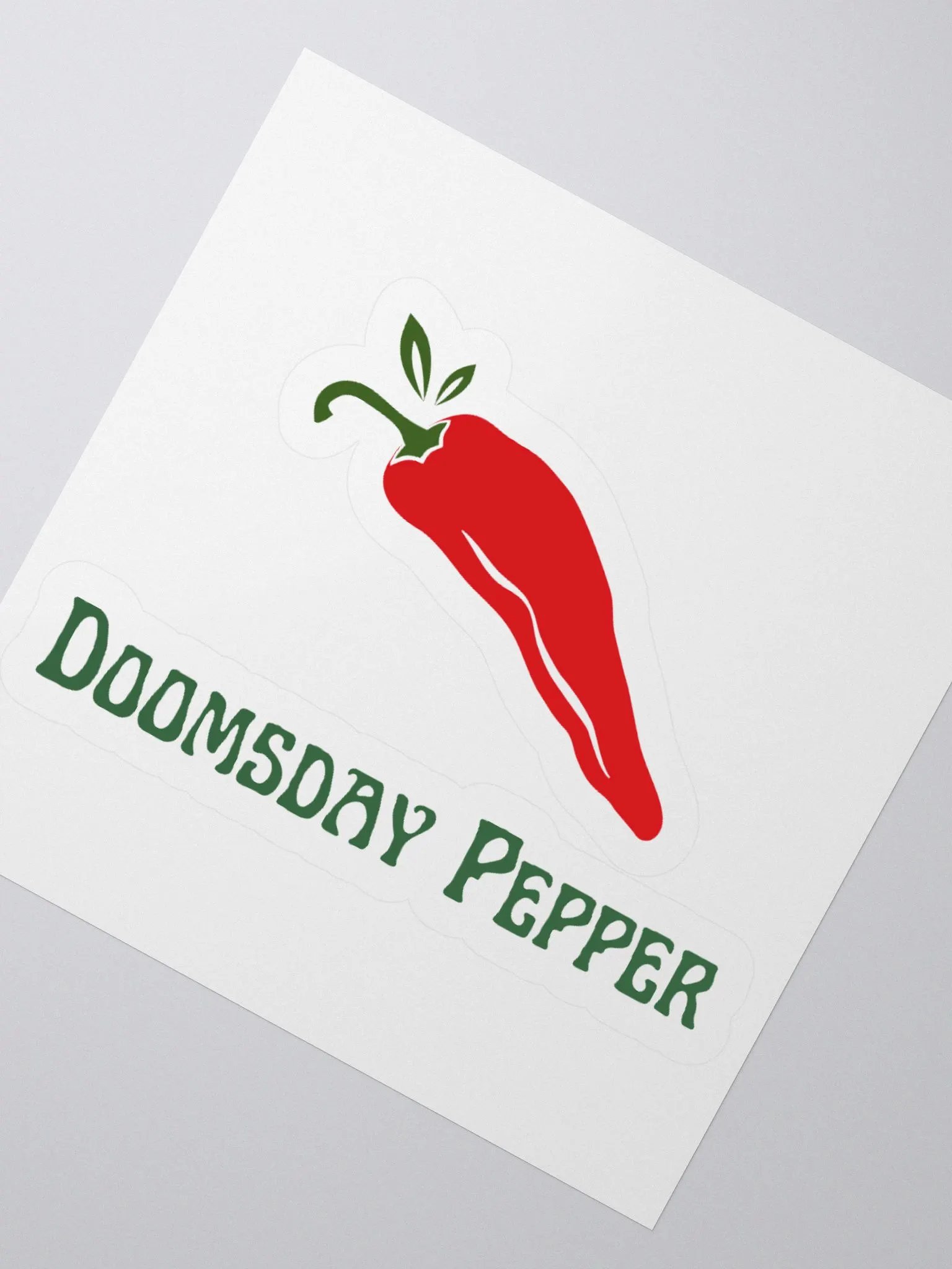 Doomsday Pepper Kiss Cut Stickers product image (6)
