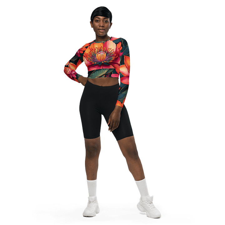 The Floral Fury Crop Top product image (1)