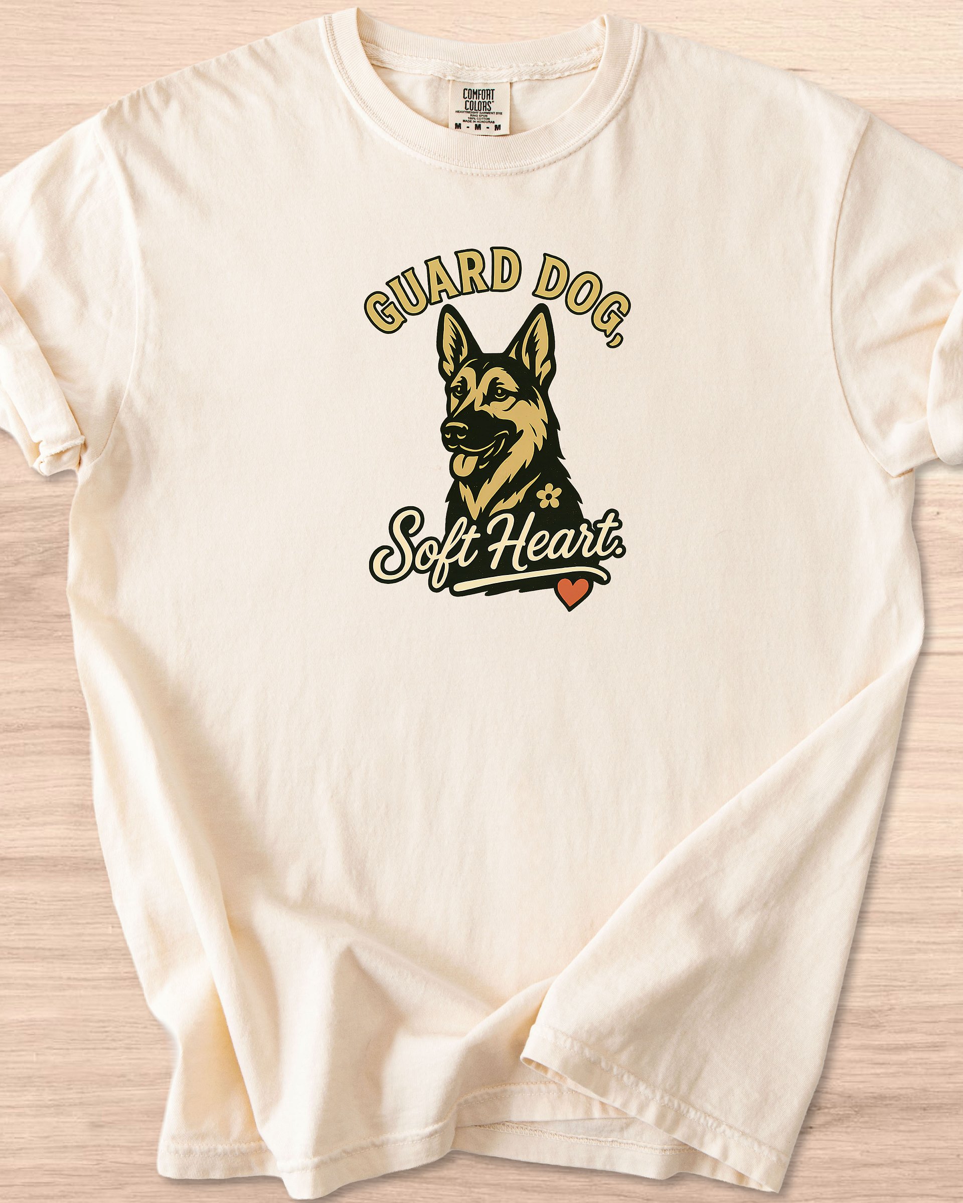 Guard Dog Soft Heart (German Shepherd) Tee product image (58)